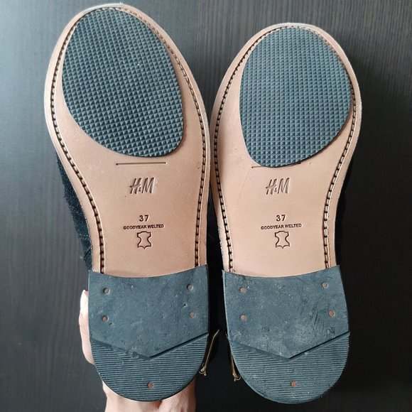 Balmain x H&M Suede Welted Ankle Boots EU 37 - Picture 6 of 7